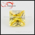 square gold hot quality priness cut gemstone gem stone